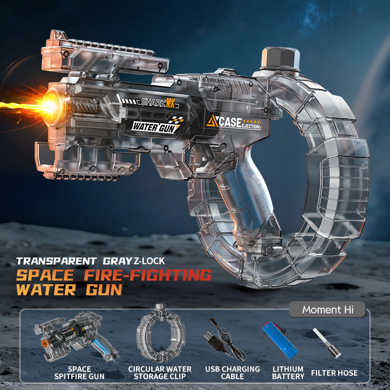 Flame-Throwing Version Energy Ring Space Water Gun for Children veloura