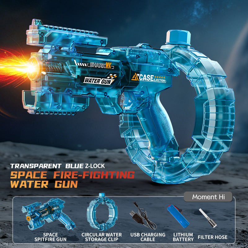 Flame-Throwing Version Energy Ring Space Water Gun for Children veloura