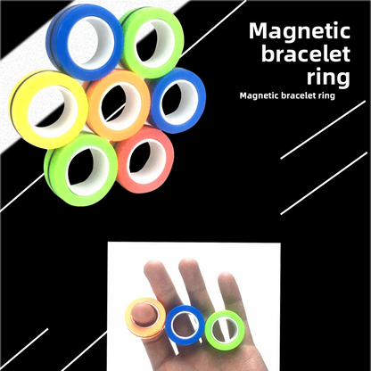 Magnetic Rotating Fidget Bracelet Toy veloura