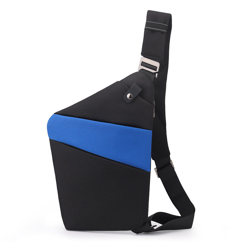 Water-Resistant Oxford Chest Bag veloura
