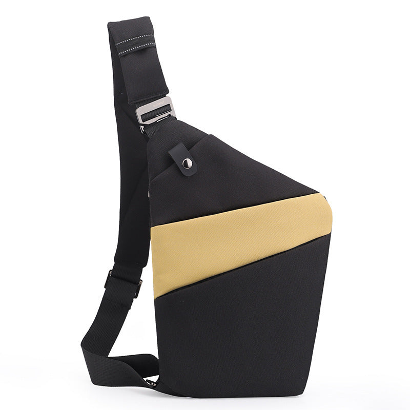Water-Resistant Oxford Chest Bag veloura