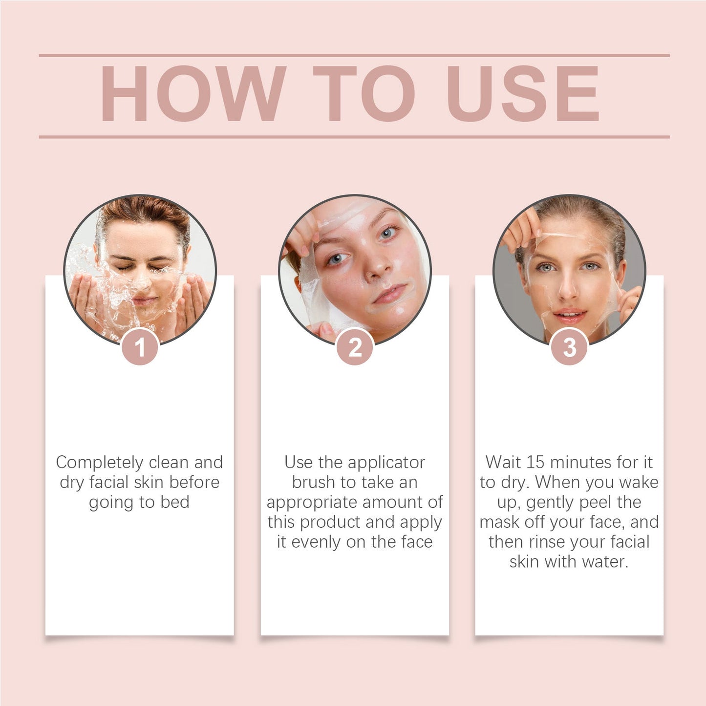 peel-off face mask veloura