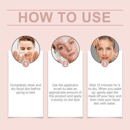 peel-off face mask veloura