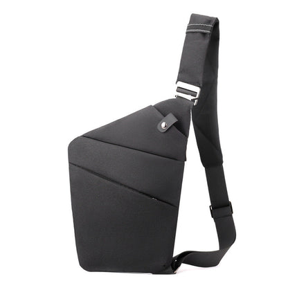 Water-Resistant Oxford Chest Bag veloura