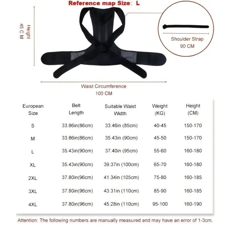 Adjustable Posture Corrector Belt for Adults - veloura