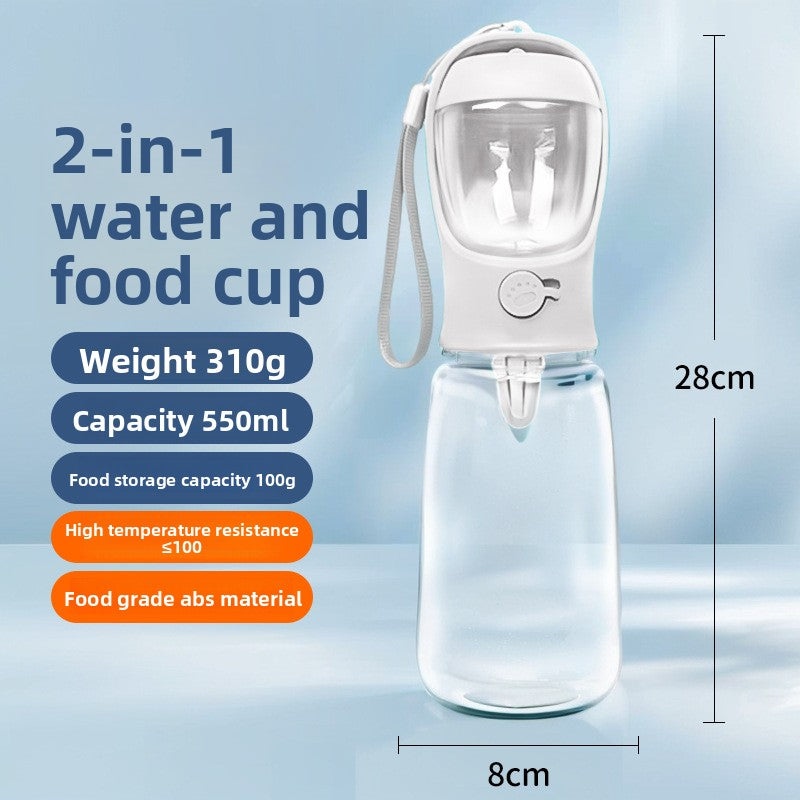 Portable Pet Water and Food Cup veloura