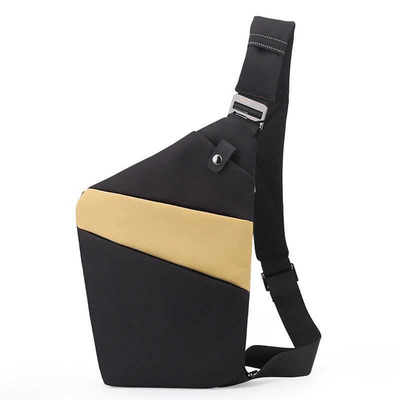 Water-Resistant Oxford Chest Bag veloura