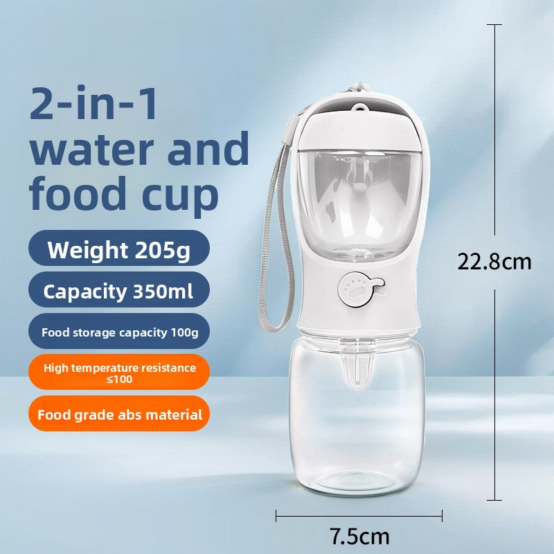 Portable Pet Water and Food Cup veloura