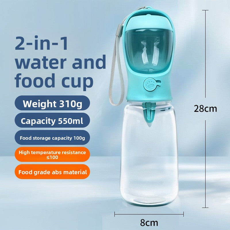 Portable Pet Water and Food Cup veloura