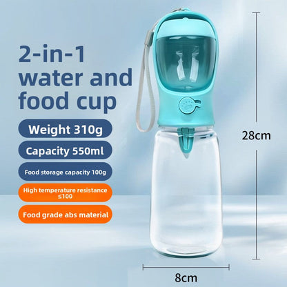 Portable Pet Water and Food Cup veloura