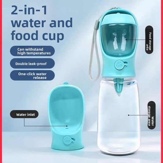 Portable Pet Water and Food Cup veloura