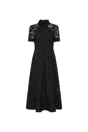 Kitsu Short Sleeve Midi Dress veloura