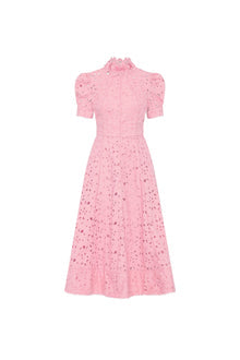 Kitsu Short Sleeve Midi Dress veloura