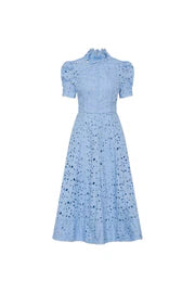 Kitsu Short Sleeve Midi Dress veloura