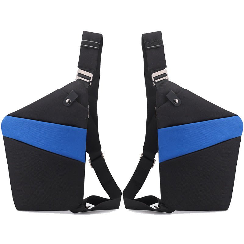 Water-Resistant Oxford Chest Bag - veloura