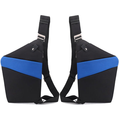 Water-Resistant Oxford Chest Bag - veloura