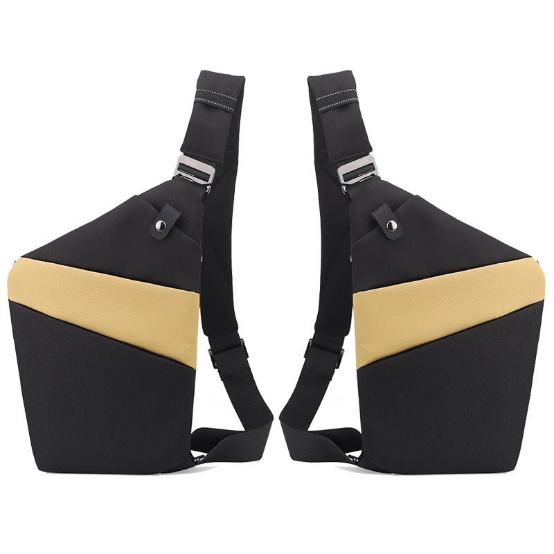 Water-Resistant Oxford Chest Bag - veloura