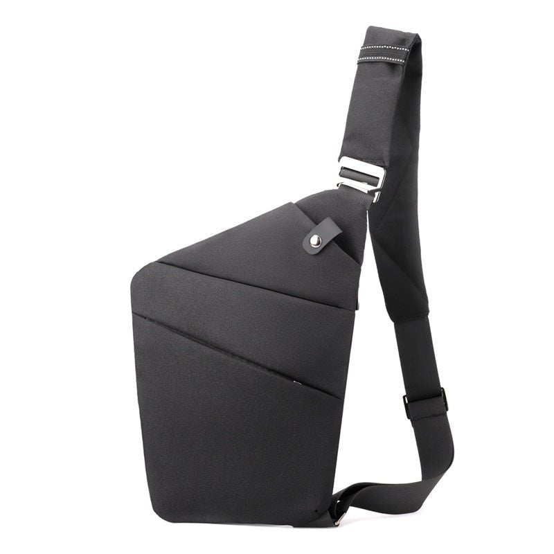 Water-Resistant Oxford Chest Bag - veloura