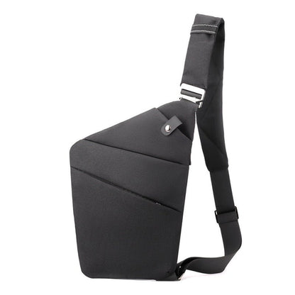 Water-Resistant Oxford Chest Bag - veloura