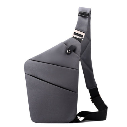Water-Resistant Oxford Chest Bag - veloura