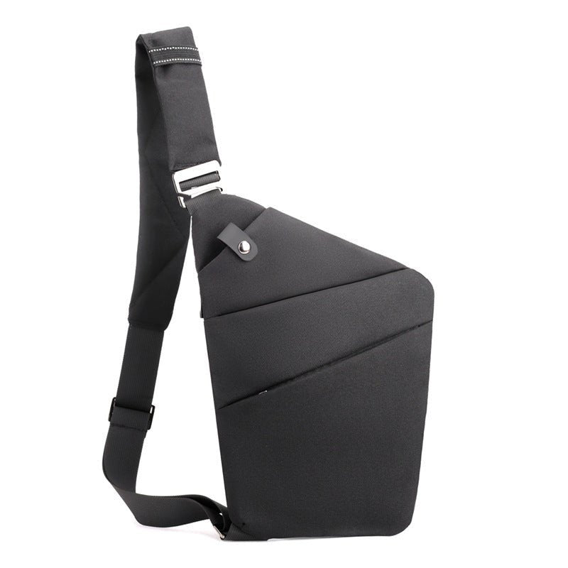 Water-Resistant Oxford Chest Bag - veloura