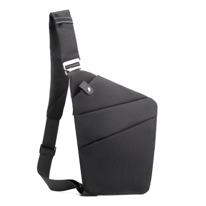 Water-Resistant Oxford Chest Bag - veloura