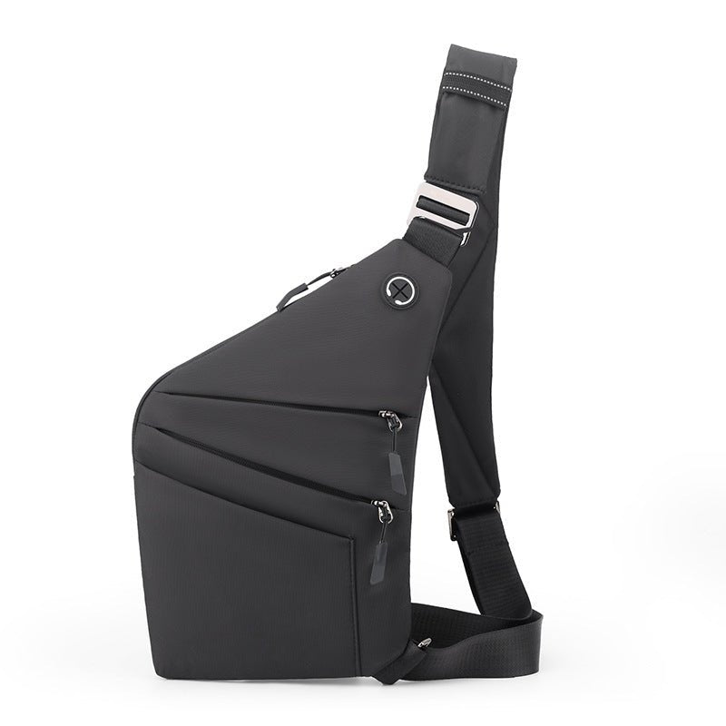 Water-Resistant Oxford Chest Bag - veloura